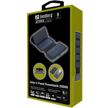 Sandberg 420-73 Solar 6-Panel Powerbank 20000mAh