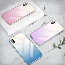 Samsung A20 Gradient Glass Case 1 Mild Melon