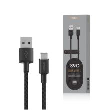 Orsen S9C USB A and Type C 2.1A 1m black