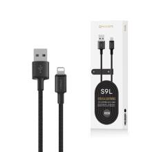 Orsen S9L USB A and Lightning 2.1A 1m black