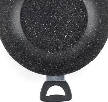 Russell Hobbs RH00488MOB 28CM MARBLE WOK - BLACK