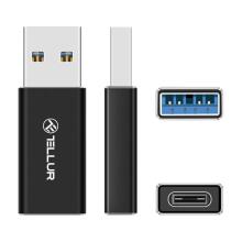 Tellur USB-A To USB-C M/F Adapter