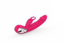 Erolab Cheeky Bunny G-spot & Clitoral Massager Rose Pink (ZYCP01r)