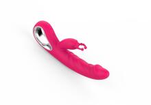 Erolab Cheeky Bunny G-spot & Clitoral Massager Rose Pink (ZYCP01r)