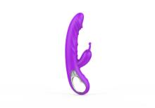 Erolab Cheeky Bunny G-spot & Clitoral Massager Purple (ZYCP01p)