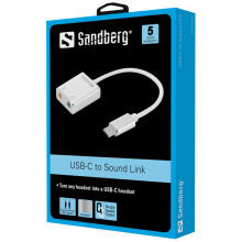 Sandberg 136-26 USB-C To Sound Link