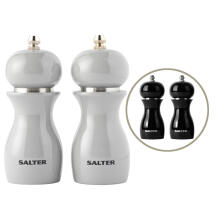 Salter 7613 GYXR Gloss Salt and Pepper Mills Grey