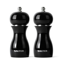 Salter 7613 GYXR Gloss Salt and Pepper Mills Grey