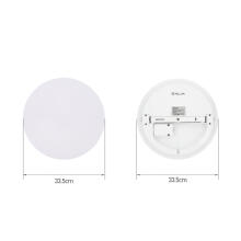 Tellur Smart WiFi Ceiling Light, RGB 24W, Round, White