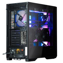 Zalman Z9 Iceberg MS ATX ARGB fan x4 Black