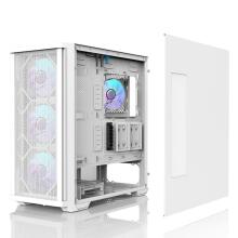 Zalman Z10 DUO  ATX ZM-IF120 x4 White