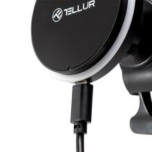 Tellur Wireless car charger, MagSafe compatible, 15W black