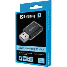 Sandberg 134-41 Mini WiFi Dongle 1300Mbit/s