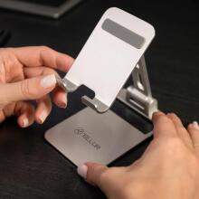 Tellur Phone Holder for desk Aluminium Silver