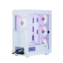 Zalman i4 TG White, fan RGB x4