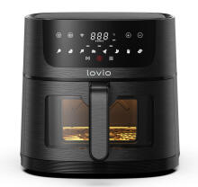 Lovio LVAF002BK PureFry XL Smart 6L Black