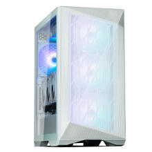 Zalman Z9 Iceberg MS ATX ARGB fan.x4, White