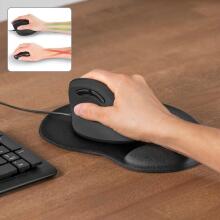 Hama 00054777 Ergonomic Mouse Pad Mini Black