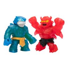 HEROES OF GOO JIT ZU Stretch Strikers figures 2-pack