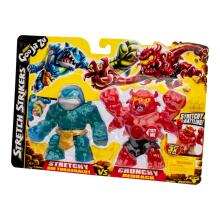 HEROES OF GOO JIT ZU Stretch Strikers figures 2-pack