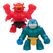 HEROES OF GOO JIT ZU Stretch Strikers figures 2-pack