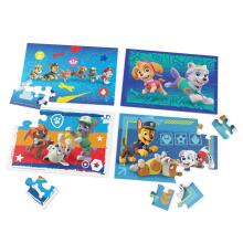 SPINMASTER GAMES puzles komplekts Paw Patrol, 4 puzles, 6066803