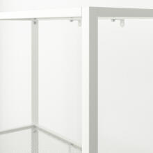 IKEA BAGGEBO Art.50481172 White Metal shelve 60x25x116cm