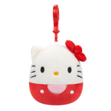 SQUISHMALLOWS HELLO KITTY W20 Piespraužama plīša rotaļlieta, 8 cm