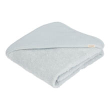 Little Dutch Hooded Towel  Art.TE50642004 Pure Soft Blue Bērnu Dvielis ar kapuci 75x75 cm