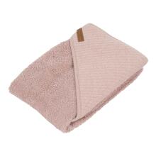 Little Dutch Hooded Towel  Art.TE50630150 Pure Pink  Детское Полотенце после купания с капюшоном 75x75см