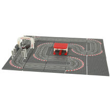 Ikonka Art.KX3490_2 Police car racing track 64x64cm