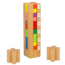 Ikonka Art.KX3505 Catamino wooden educational colour blocks