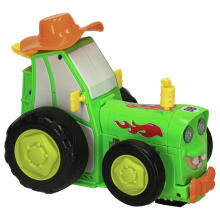 Ikonka Art.KX4614_1 Tractor RC tractor jumping dancing sound green