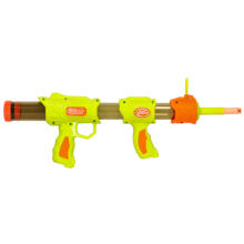 Ikonka Art.KX3510 Nerfy cartridge ball gun 2in1 green