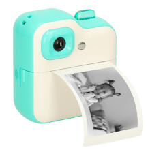 Ikonka Art.KX3570 Instant camera for children 1GB 24mpx green