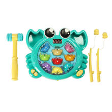 Ikonka Art.KX3593 Interactive 2-in-1 crab fishing pounder game