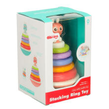 Ikonka Art.KX3595 Sensory tower pyramid balancing toy