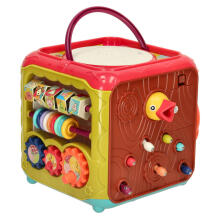 Ikonka Art.KX3598 Sensory toy for children cube 6in1