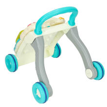 Ikonka Art.KX3604 Pushchair interactive learning table 4in1 blue