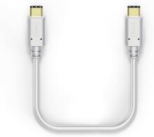 Hama 00183328 Charging/Data Cable, USB Type-C - USB Type-C 1.5m White