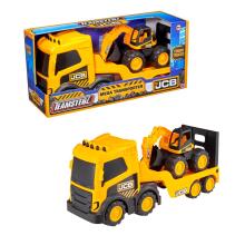 JCB Kravas automašīnas komplekts ar ekskavatoru, 36 cm