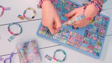 STICKI ROLLS accessories set with stickers and Notebook