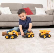 TEAMSTERZ JCB Trucks set, 3pcs, 18cm