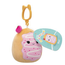 SQUISHMALLOWS W20 Clip-on plush toy, 8 cm