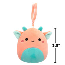 SQUISHMALLOWS W20 Piespraužama plīša rotaļlieta, 8 cm