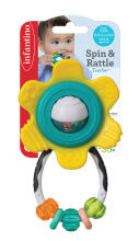 INFANTINO Spin & rattle teether, ass