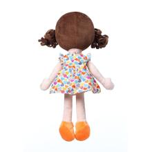 LENA MY BEST FRIEND orange cuddly toy for babies