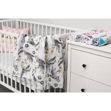 Muslin swaddle blanket – ferns