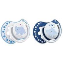 LOVI dynamic soother silicone (2 pcs) 6-18m Night & Day 22/811boy