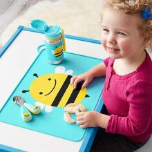 SKIP HOP silikona paliktnis Zoo Fold & Go Bee, 252054